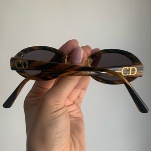 Vintage Christian Dior Tortoiseshell Sunglasses